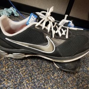 Nike Sneakers (black, white, silver)